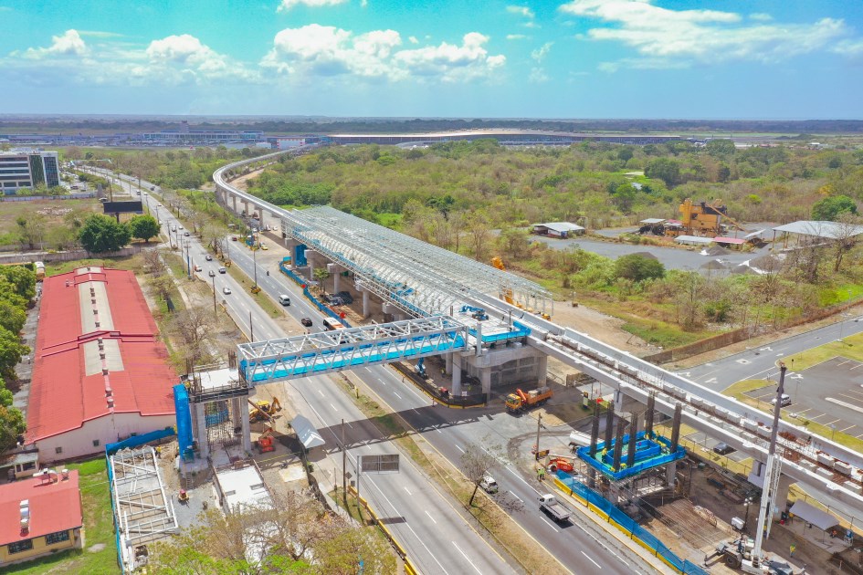 Ramal del Metro hacia Aeropuerto de Tocumen muestra un 65% de avance -  Inversiones | Agencia de Noticias Panamá