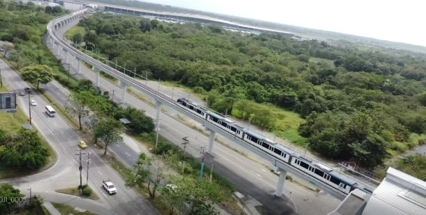 Metro de Panamá inicia pruebas en la nueva ruta hacia el Aeropuerto  Internacional de Tocumen - Inf. General | Agencia de Noticias Panamá